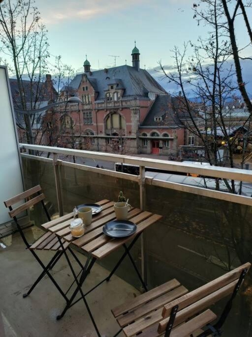 Charmant Studio - Gare Colmar Exteriör bild